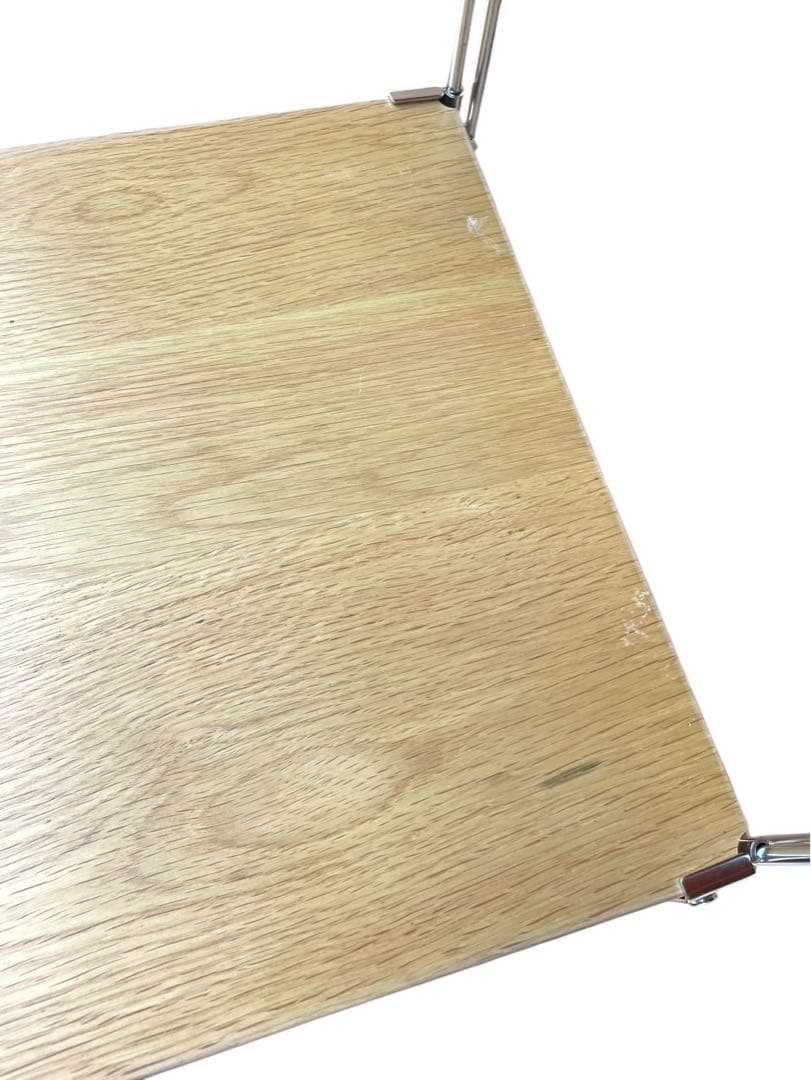 無印良品 幅84cm ステンレスユニットシェルフ 追加用ワイヤーバスケット付き