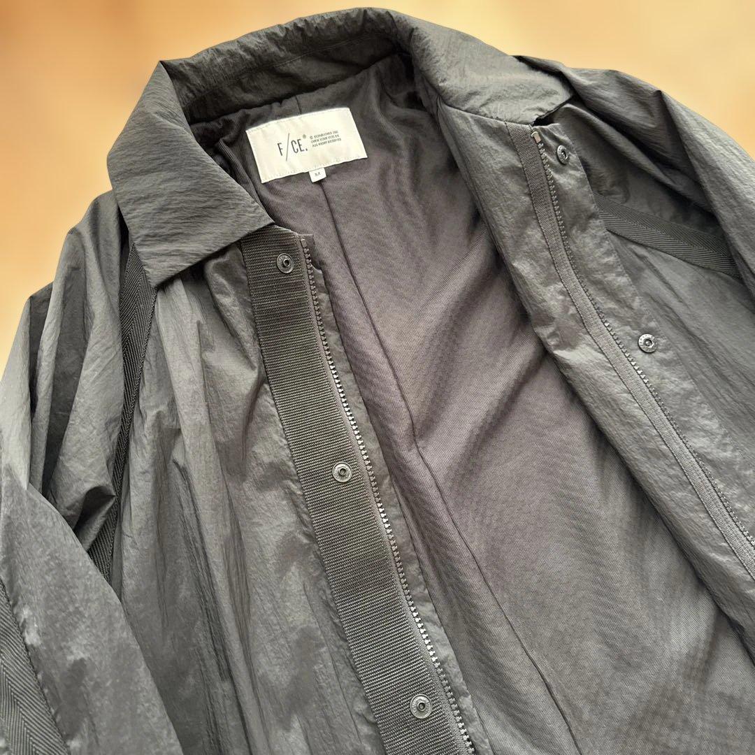 F/CE TAPING OCTA COAT M ナイロン ステンカラーコート