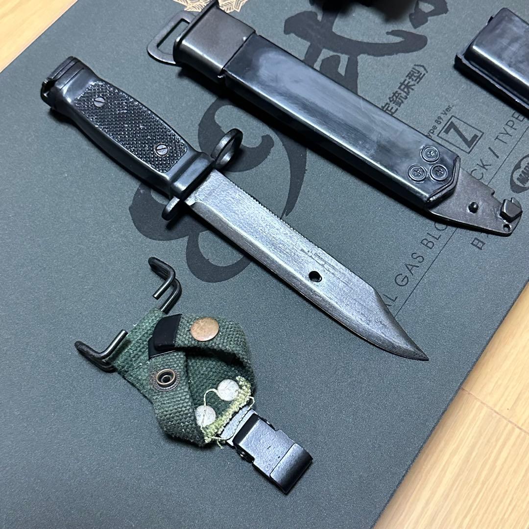 89式小銃用 銃剣 鉄線きょうカバー 負い紐 照準補助具