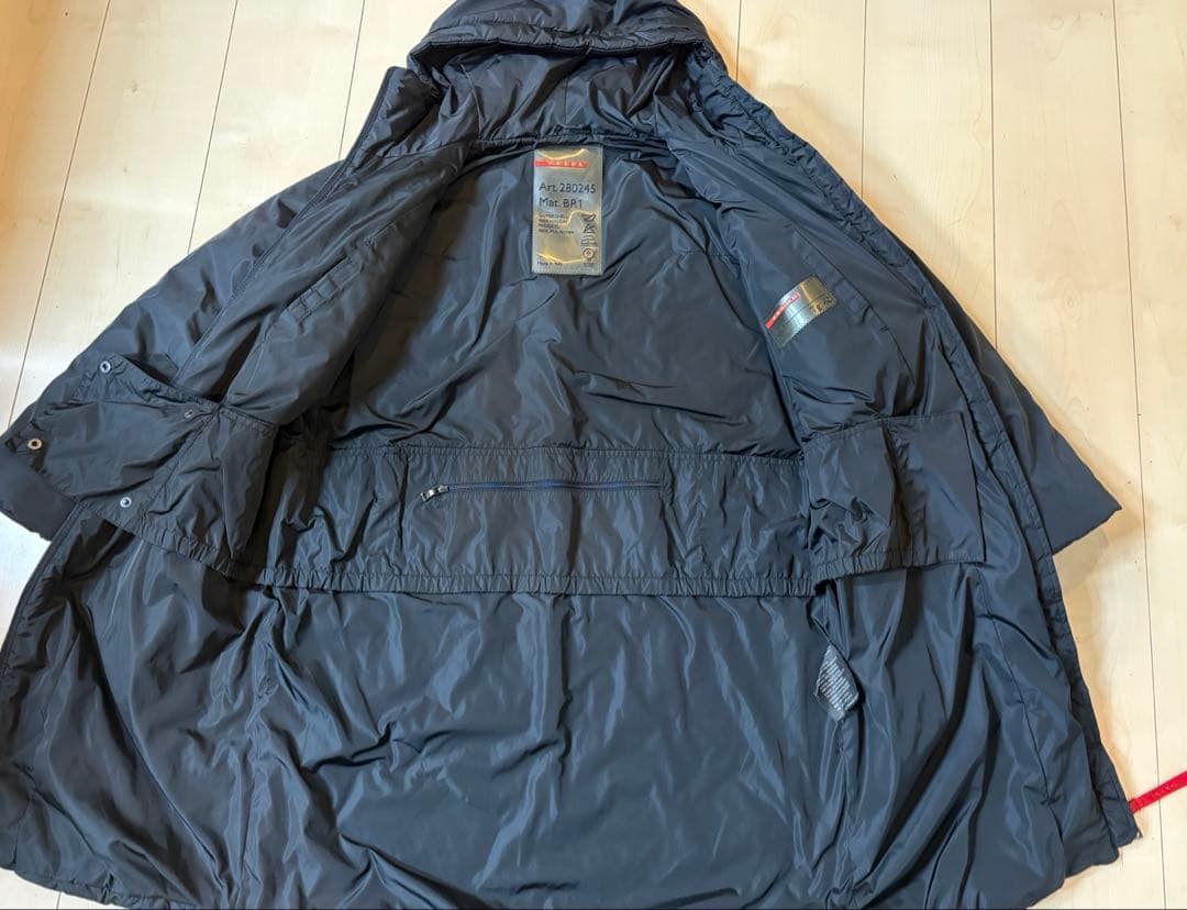 【美品】PRADA プラダスポーツ　ナイロンコート 40