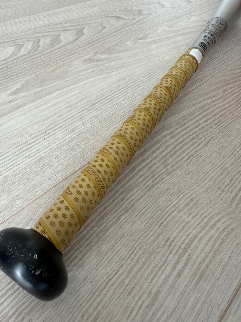 【美品】ZETT中学硬式バット 84cm 750g ZETT特典：バットケース付