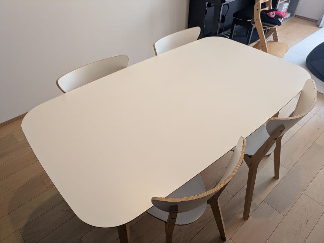 【廃番品】IKEA Nordmyra ノールドミーラ ダイニングテーブルセット