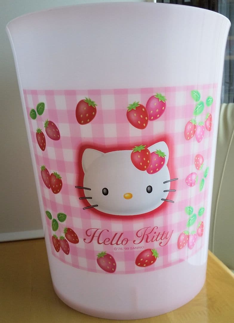 キティ インテリアボックス ダストボックス 野いちご 1999年