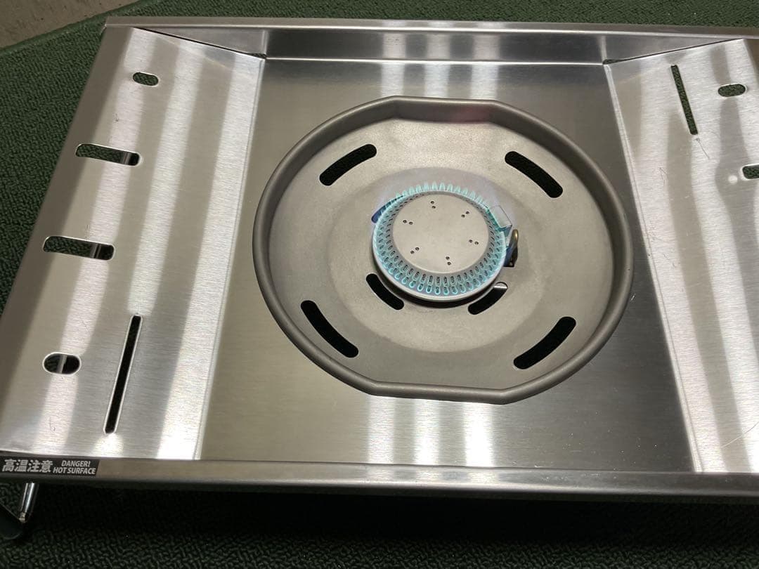 日曜限定 新品 スリムテーブル IGT規格 ＆ スノーピーク フラットバーナー