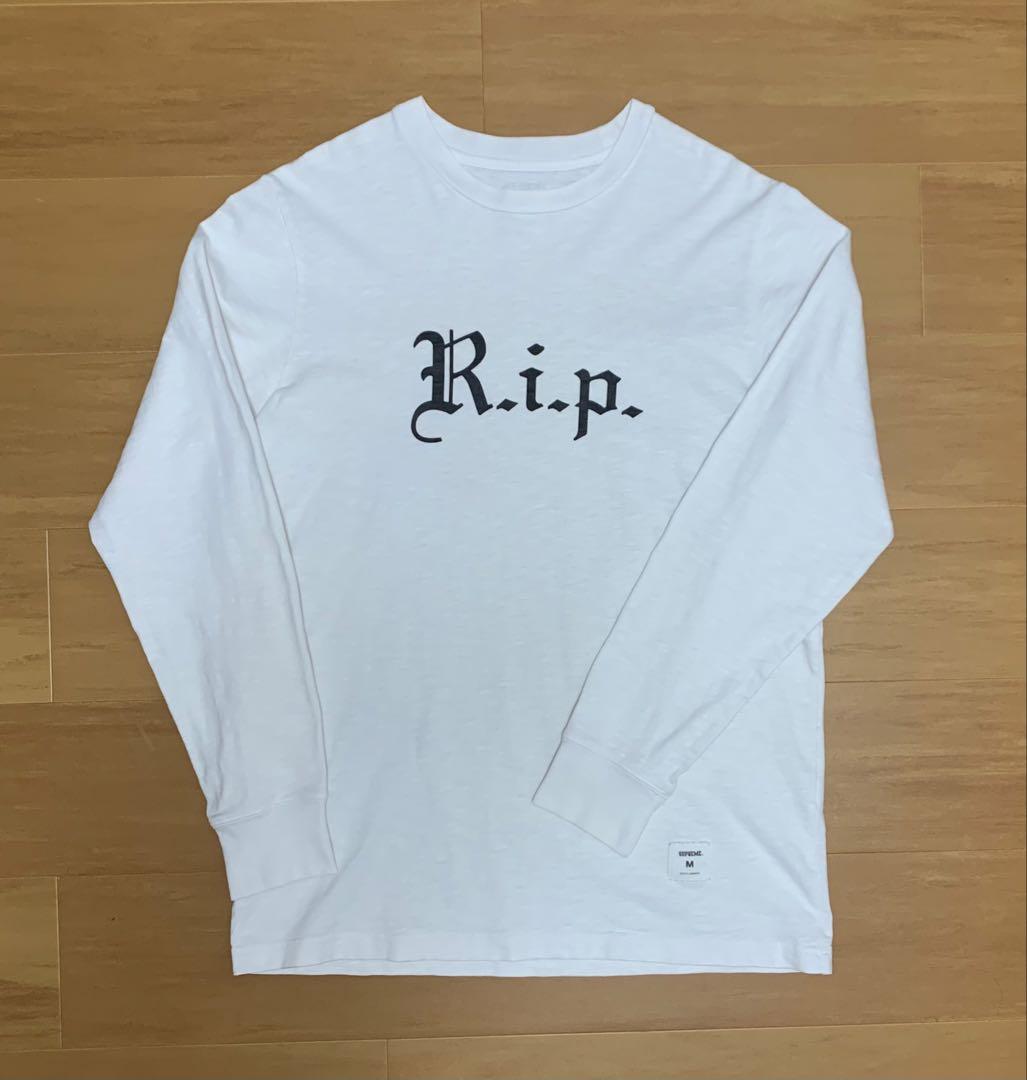 Supreme R.i.p. ロングスリーブ Tシャツ M