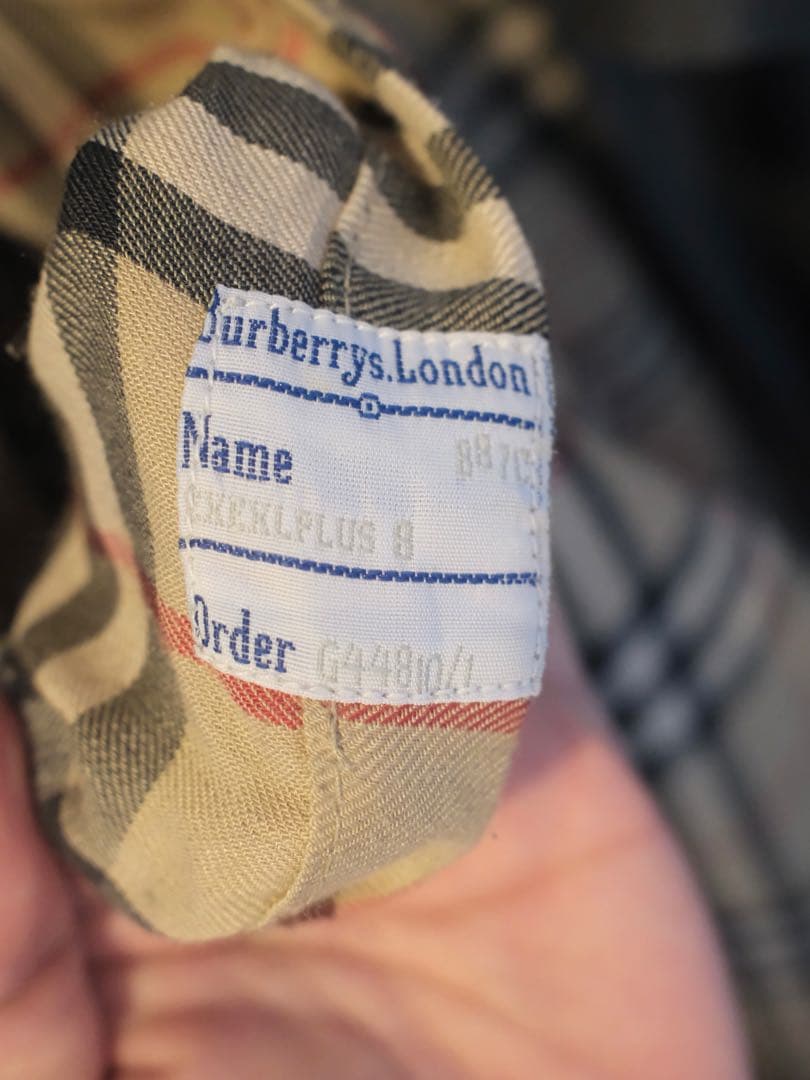 ***様 80's Burberry 一枚袖 トレンチコート