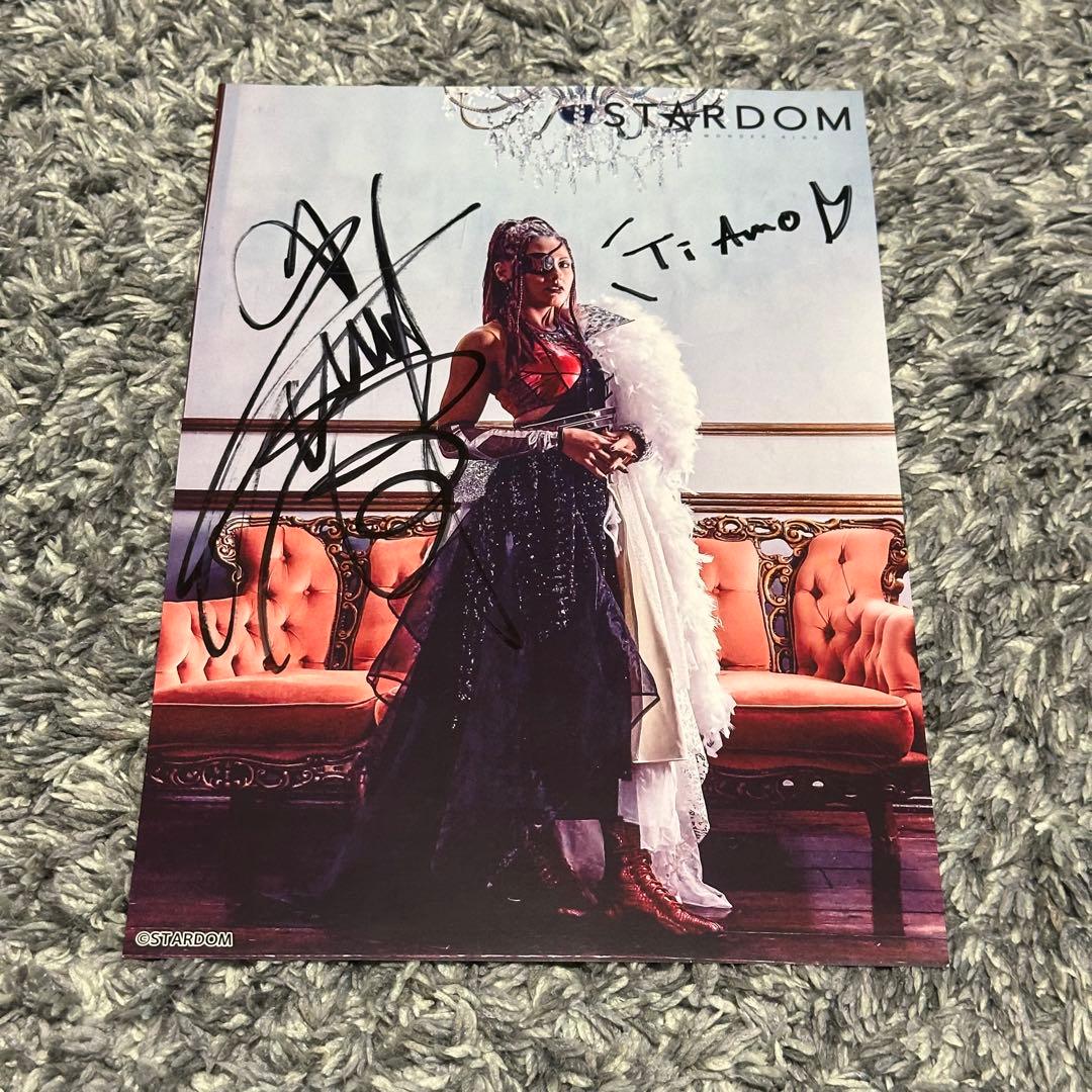 【値下げ！】STARDOM サイン入りポストカード 13 枚セット（バラ売り可）