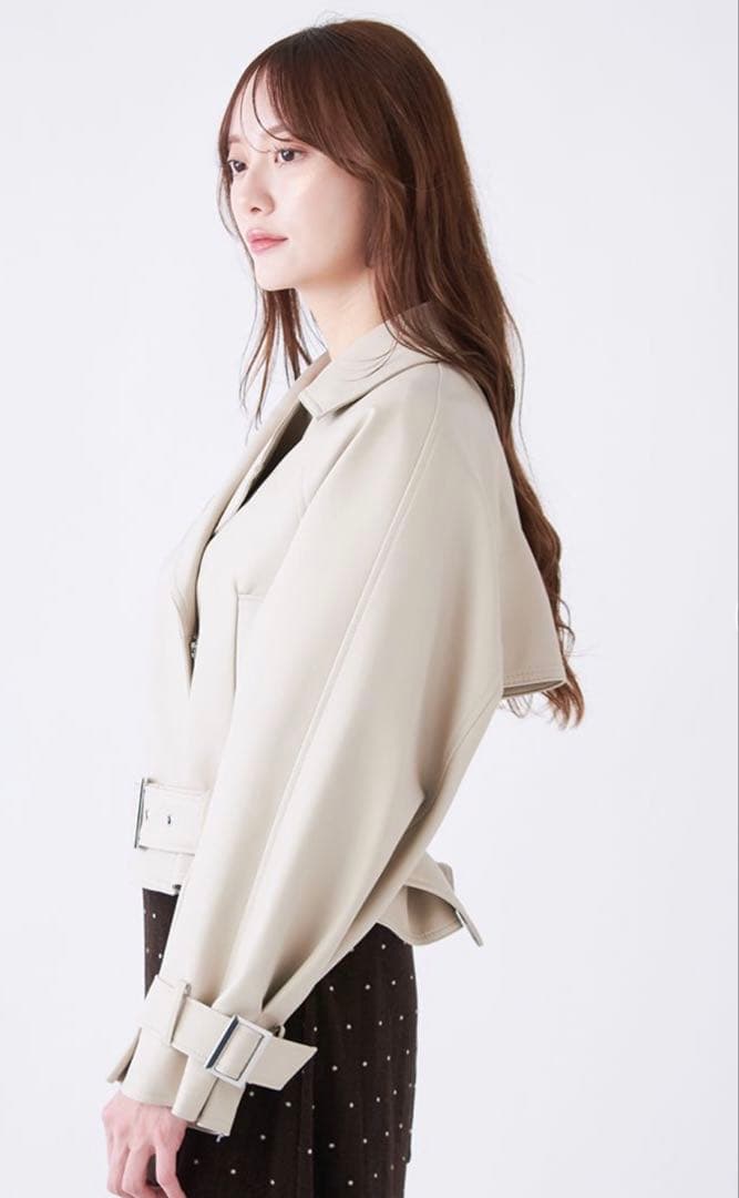 新品❤️スナイデル❤️新作❤️SNIDEL❤️ショートトレンチジャケット　コート