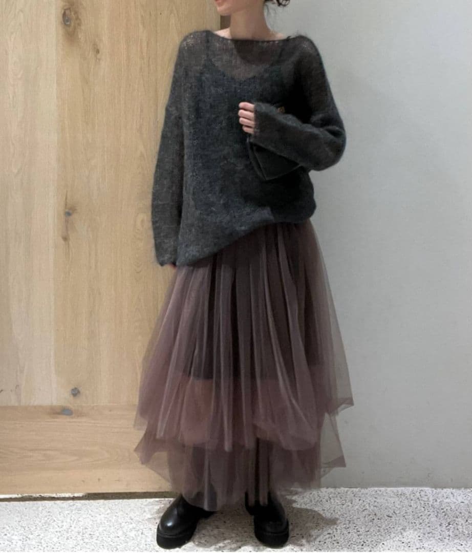【美品】Curensologyカレンソロジー チュール2WAYスカート