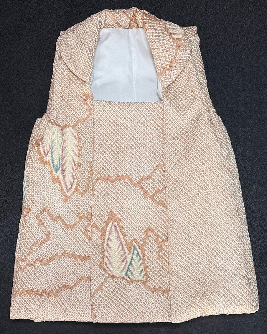 新品 七五三 男児 3歳 正絹 本絞り 被布コート