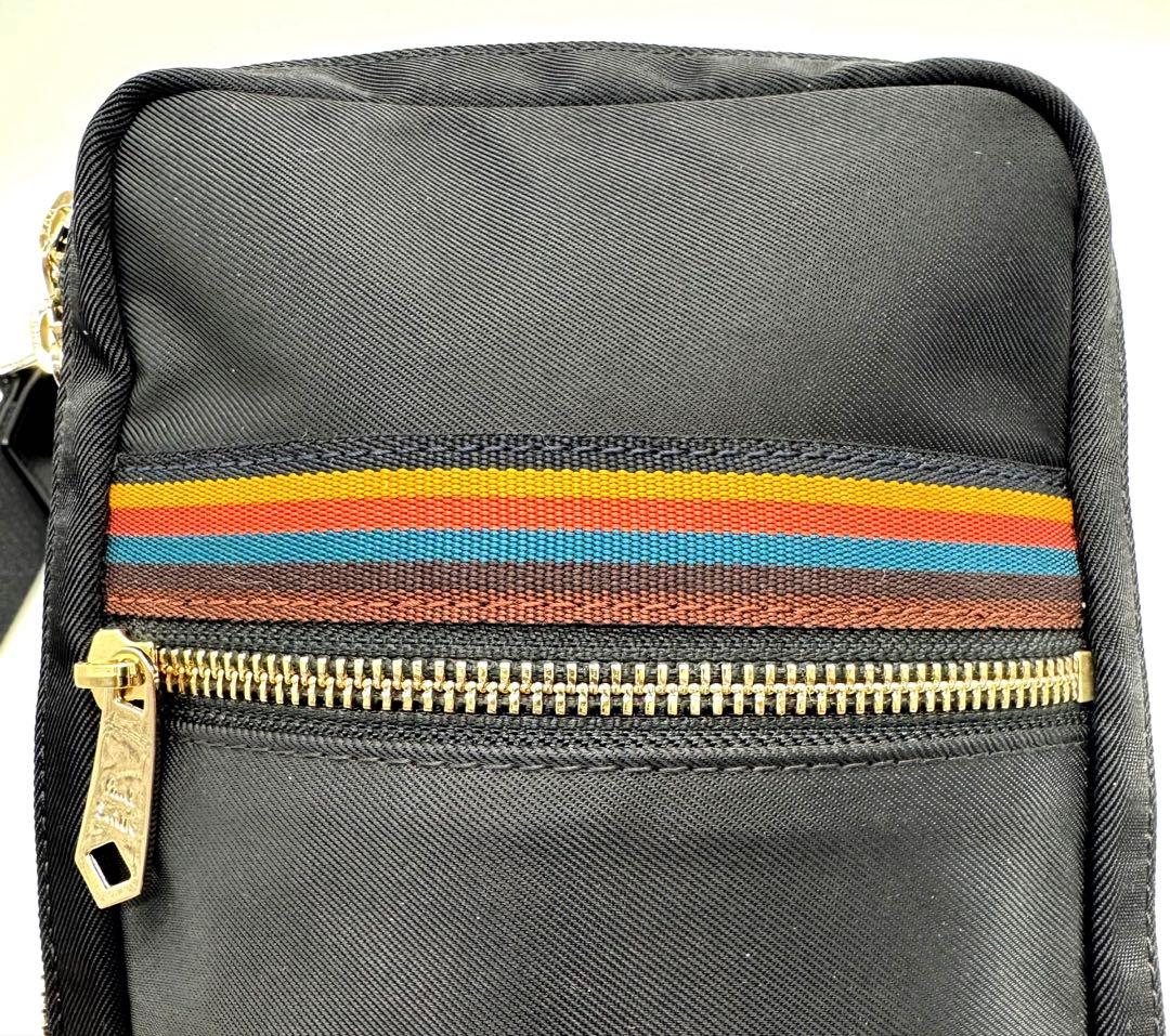 未使用　Paul Smith ポールスミス ボディバッグ マルチストライプ
