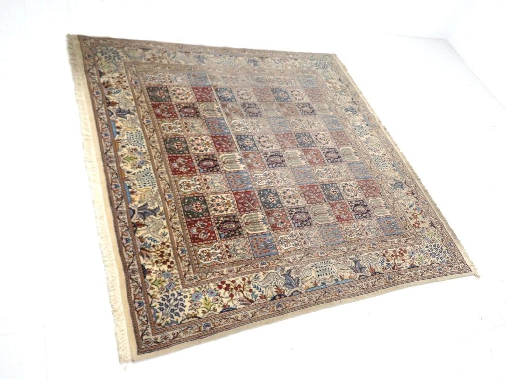 展示品　ペルシャ絨毯　ムード　絨毯　カーペット　大判　高級　ラグ