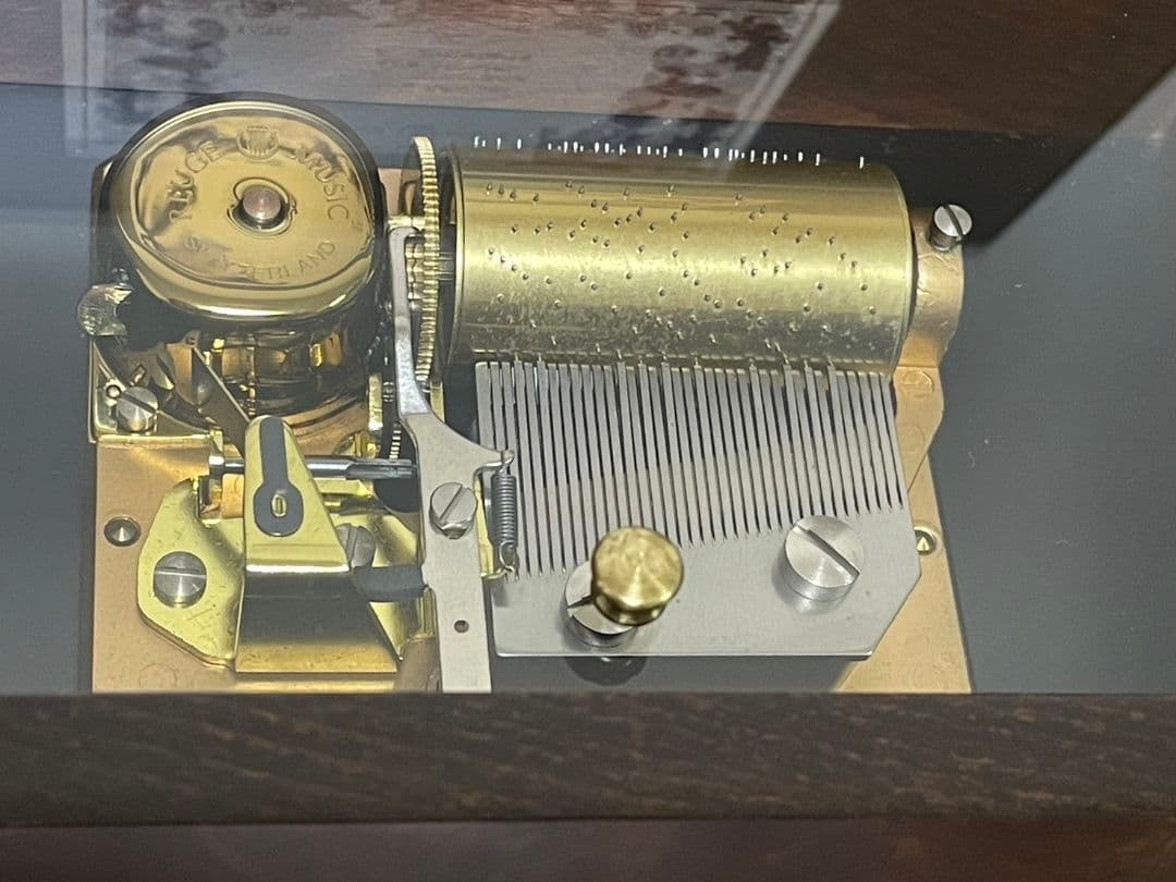 ラグラグ　美品　オルゴール　象眼細工　reuge リュ-ジユ　36弁