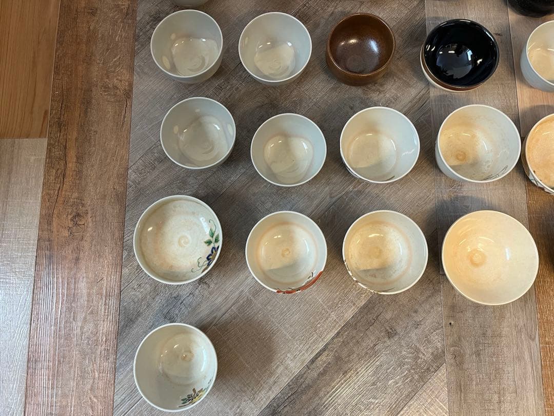 に*も様 茶碗 抹茶碗 数茶碗 まとめて 37点 茶道具 箱無し 陶器 いろいろ