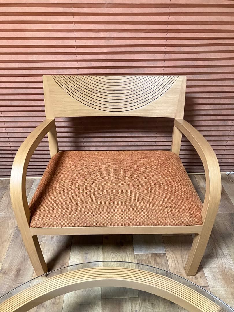 ねこにゃん様 カンディハウス/CONDEHOUSE ストライプ　アームチェア