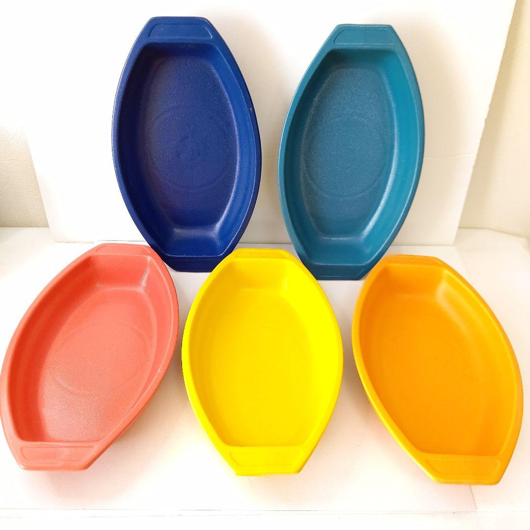 マルヒロ　トイグラタン　Мサイズ　波佐見焼　磁器　5色セット　極美品　廃盤　希少