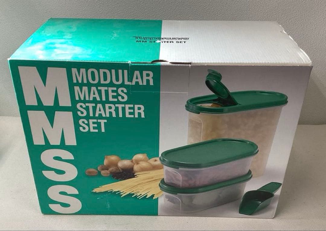 【未使用】Tupperwareタッパーウエア MMStarter Setグリーン