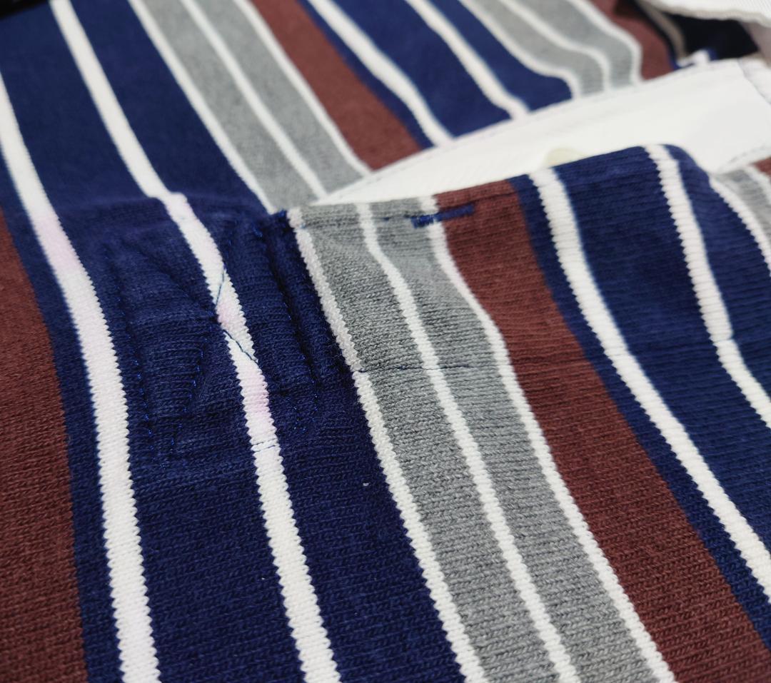 バーバリアン　ラグビーシャツ