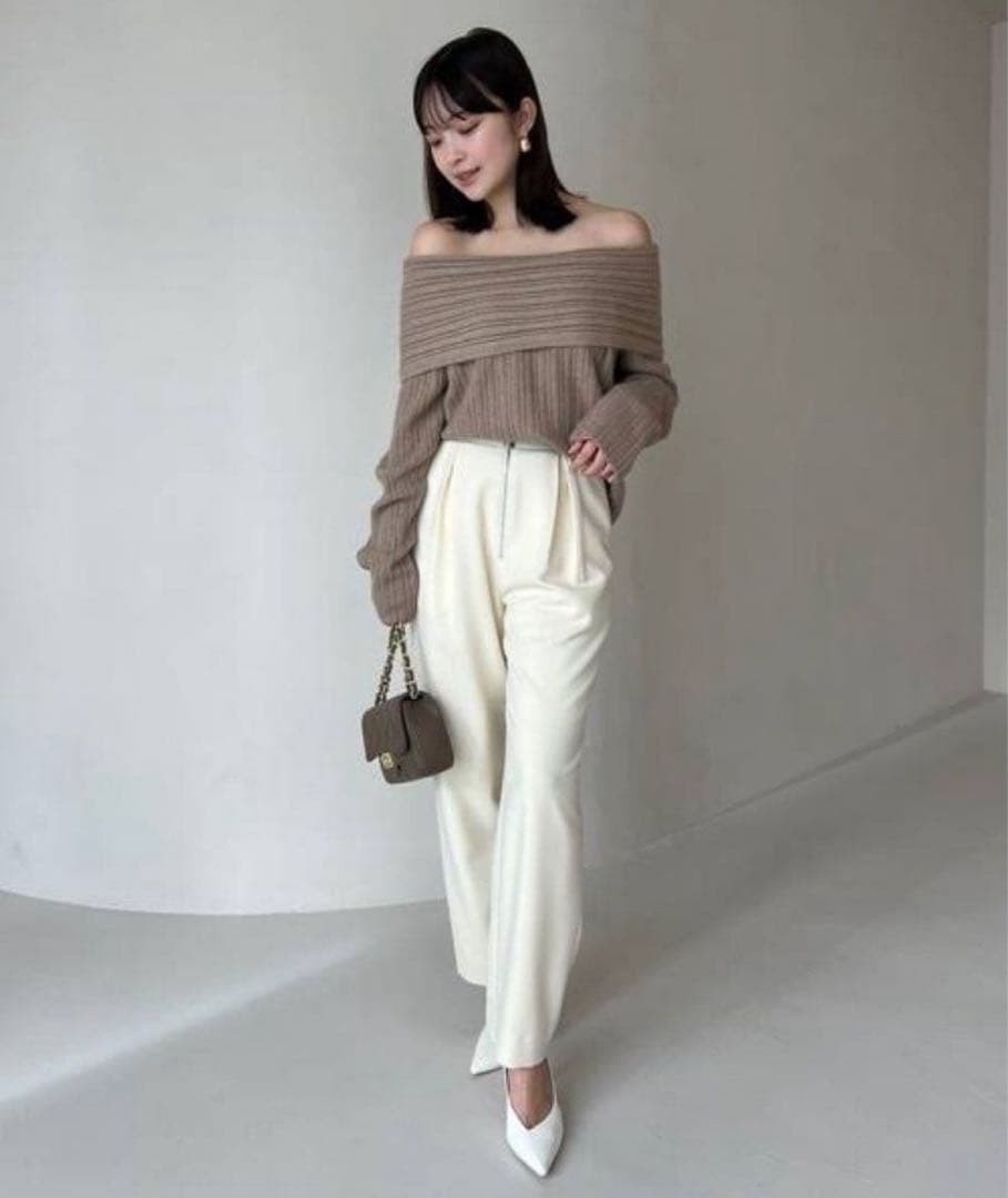 Lea Linoa.. 　anuans ニットセットアップ