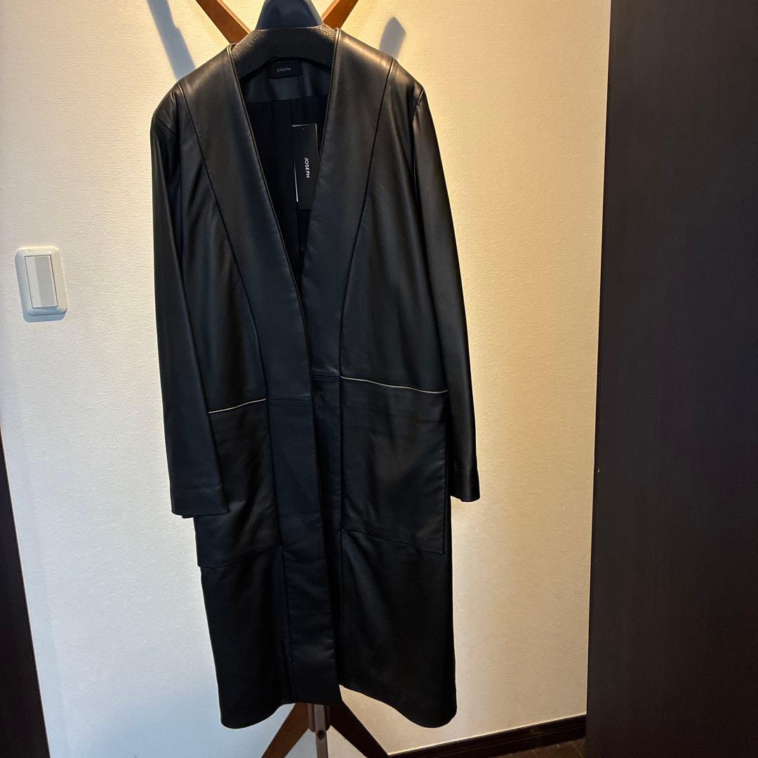 joseph レザーロングコート　未使用品