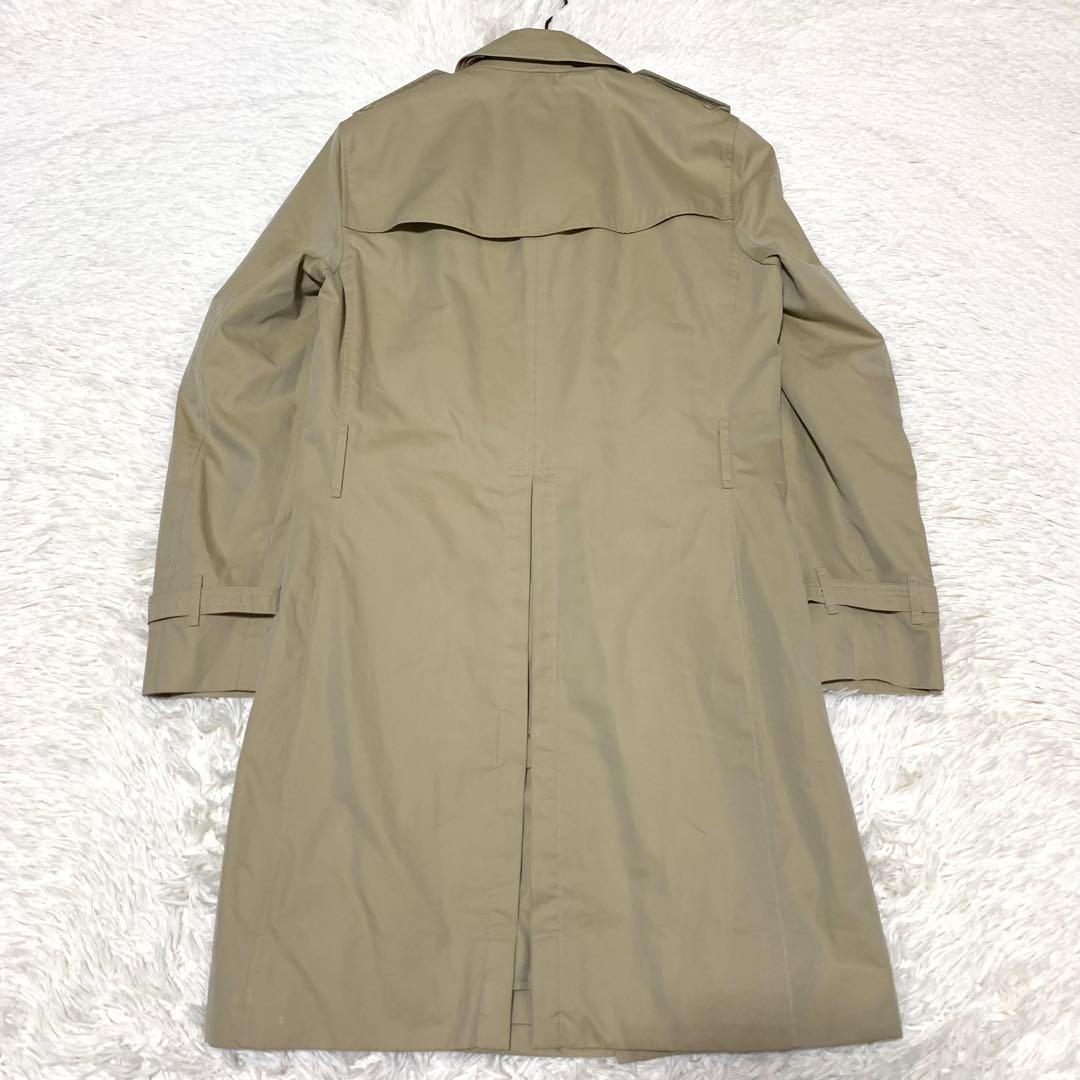 美品　バーバリー　サンドリンガム トレンチコート　ロング丈　メガチェック