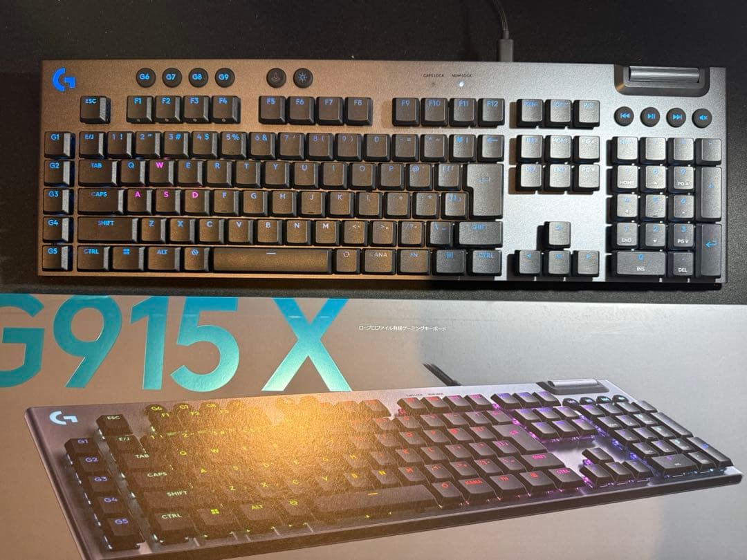 【ほぼ未使用】Logicool G915 X G915X-TCBK