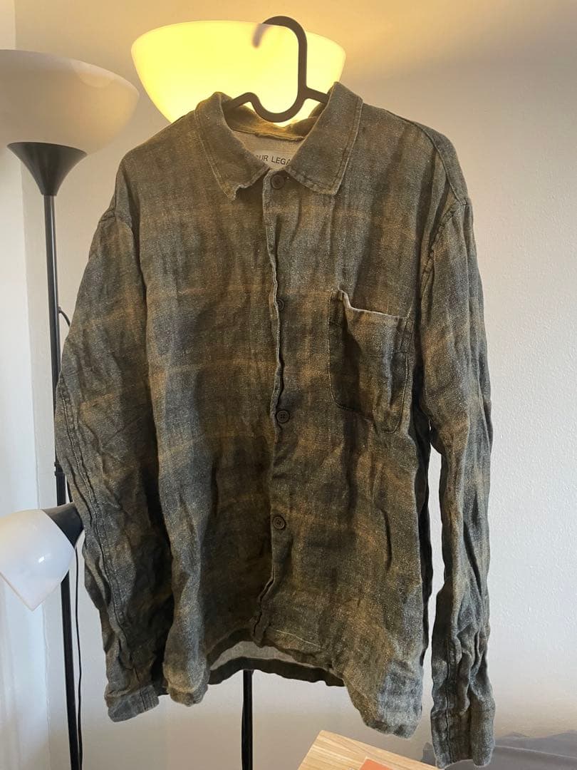 our legacy チェックシャツ 23aw