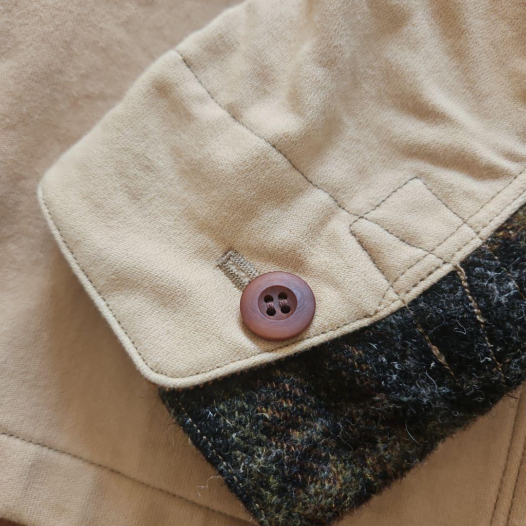 ジュンヤワタナベ　ベージュ エルボーパッチ ジャケット