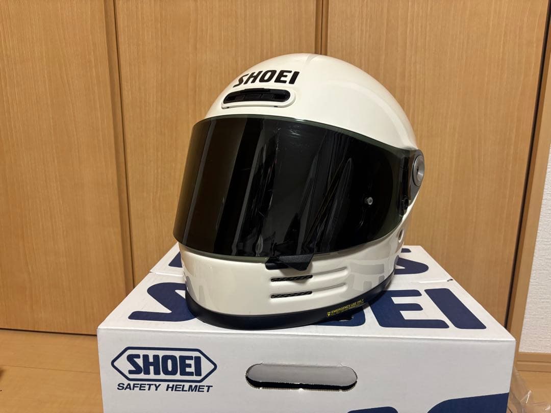 SHOEI Glamster 未使用クリアシールド付き