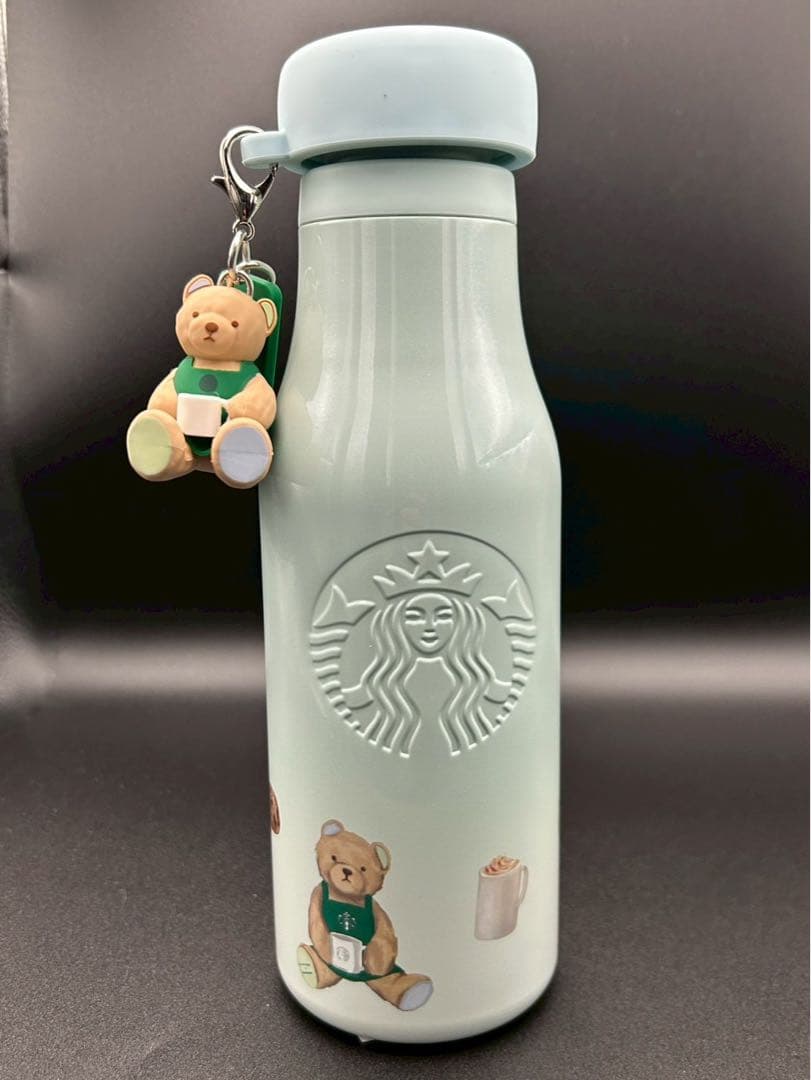 未使用【スタバ ジェラピケ ステンレスボトル 】ミントグリーン