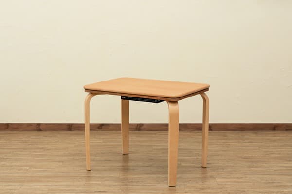 《新品・送料無料》ダイニングコタツ　掛け布団セット　80×60　BR/NA