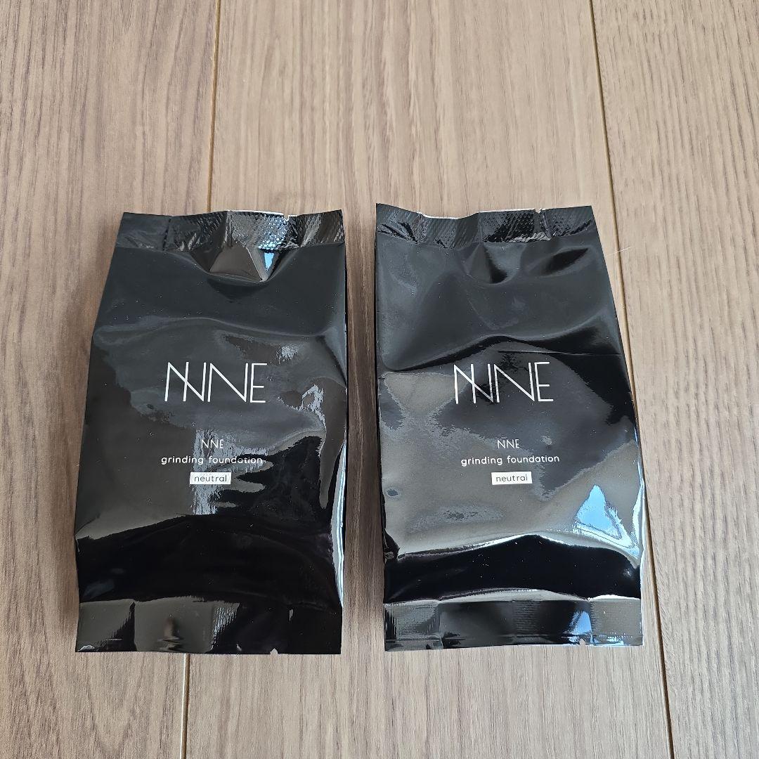 NNE グライディングファンデーション 14g　ニュートラル　レフィル×2