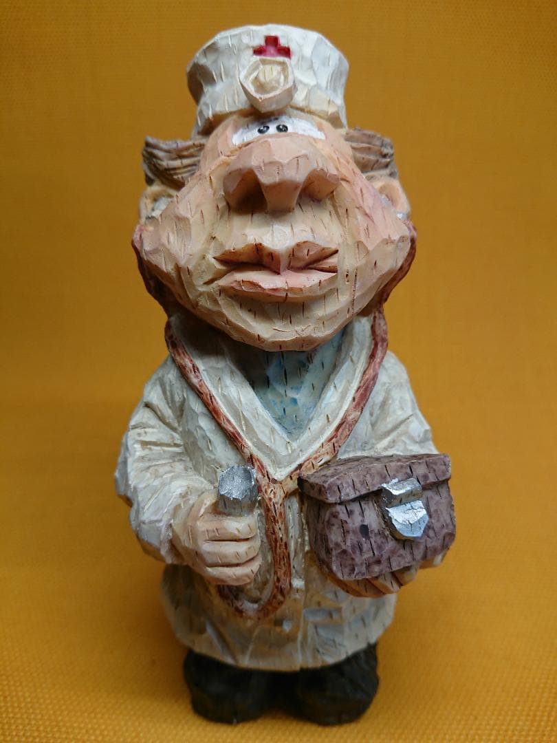 人形　彫刻　彫像　イタリア　置物　インテリア　工芸品　美術品　A2507