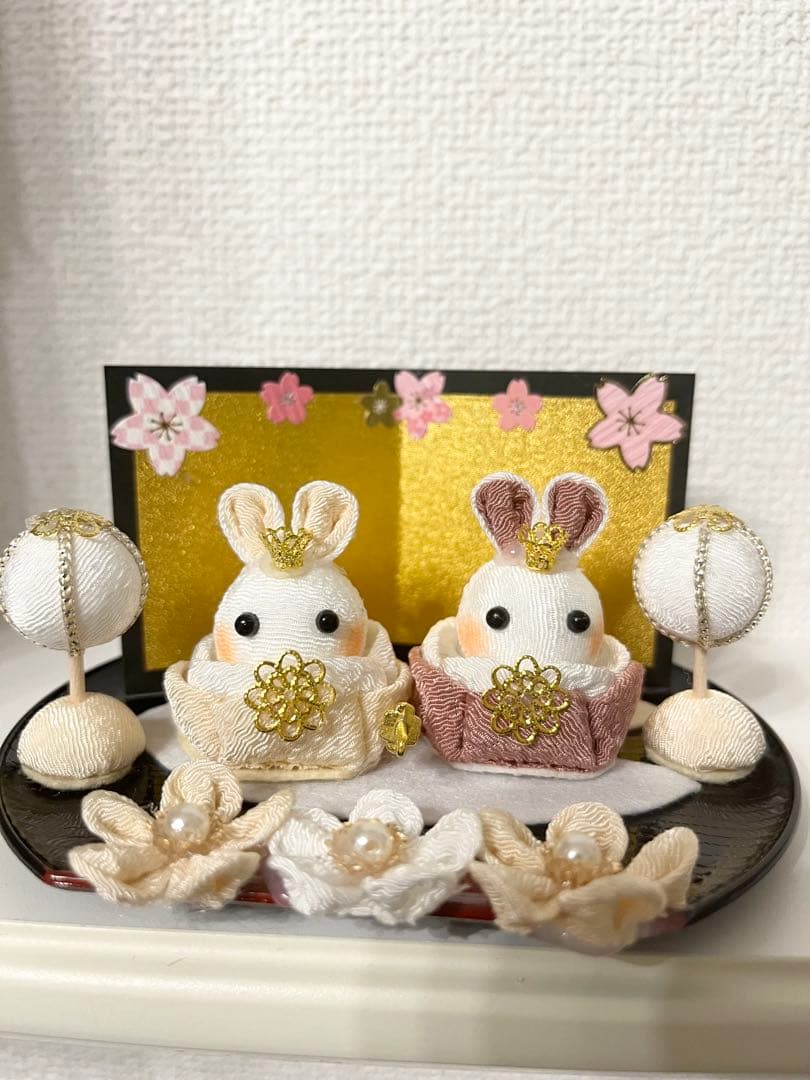 つまみ細工　雛人形　五月人形　2way  きら様