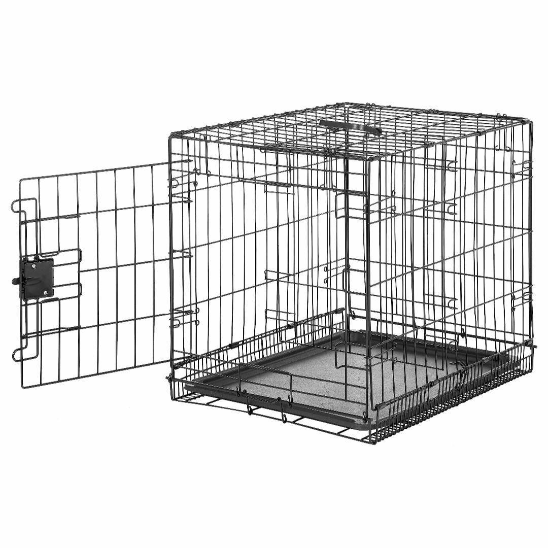 中型犬用金属製折りたたみケージ