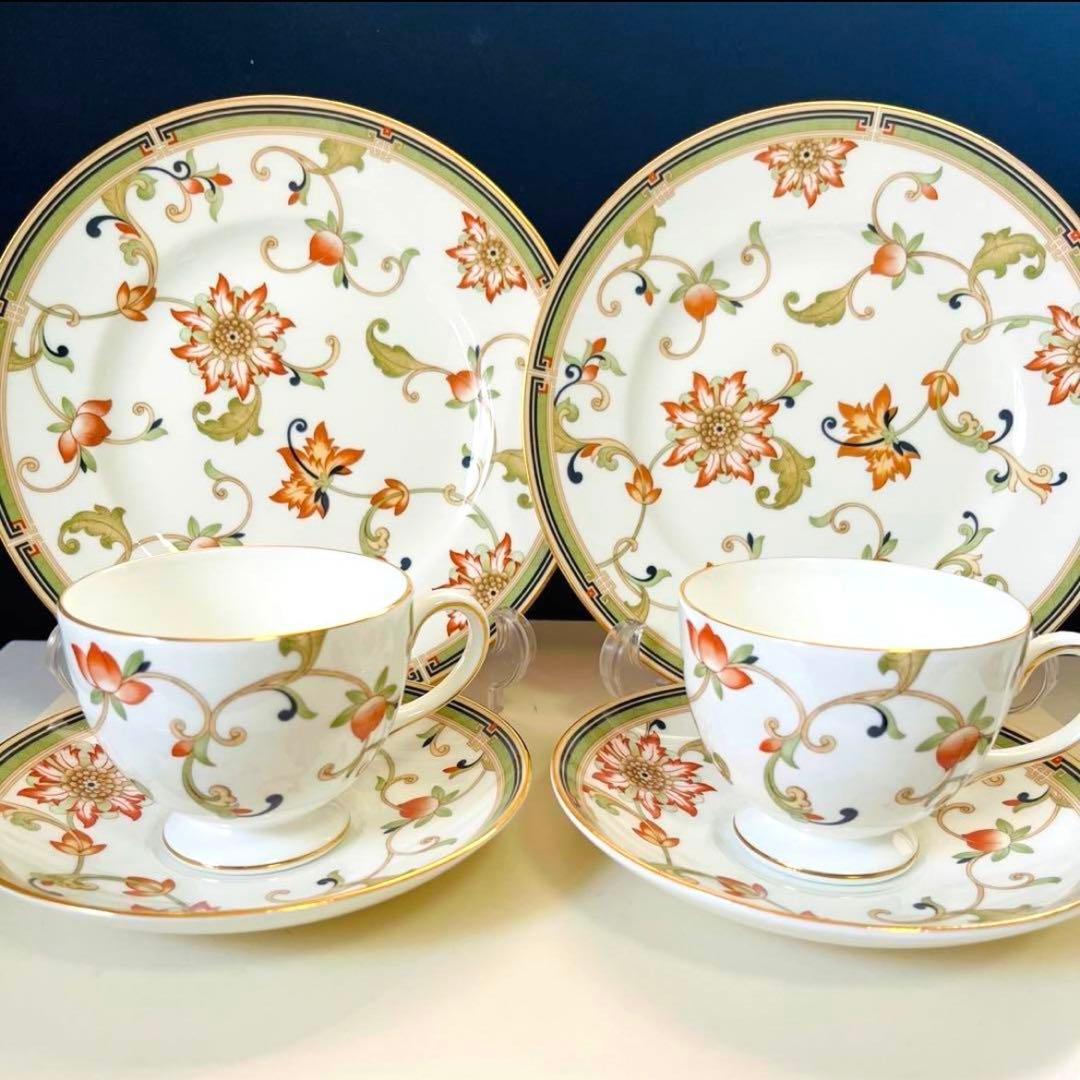 ウェッジウッド　オベロン　トリオセット　シノワズリ　⑤⑥