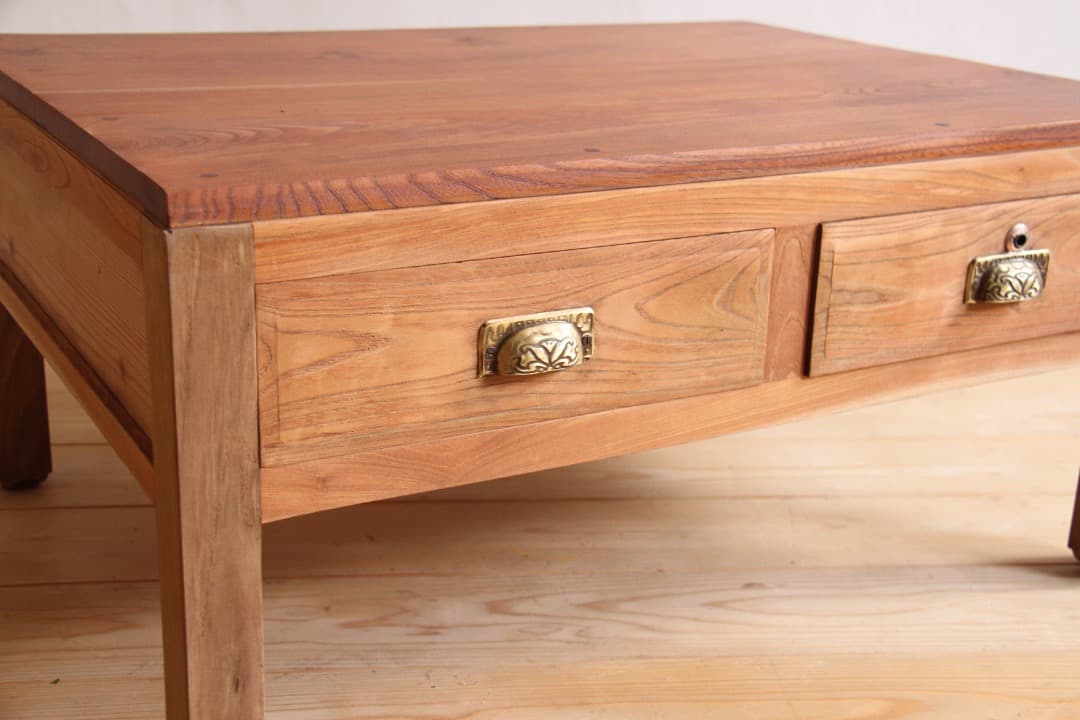 剥離家具　センターテーブル　M016　古道具　古家具　ビンテージ　アンティーク