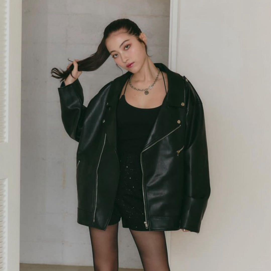 blondey ブロンディ PUレザーオーバーライダース