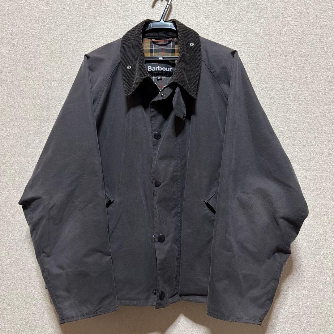 と*り様 Barbour Transport Wax Jacket