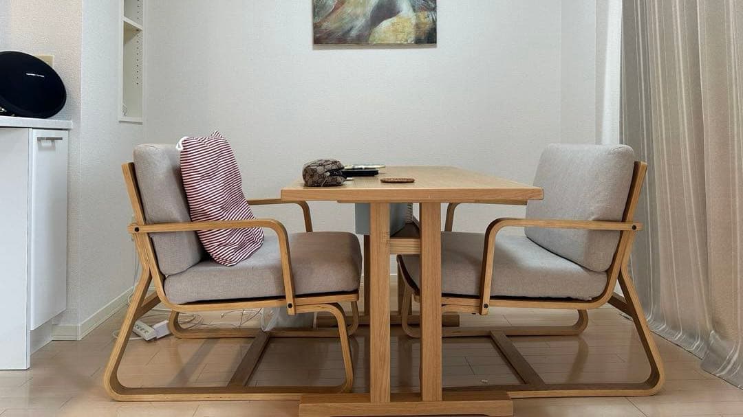 送料記載あり【美品✳︎総額12万円】ダイニングセット(引取りOK)