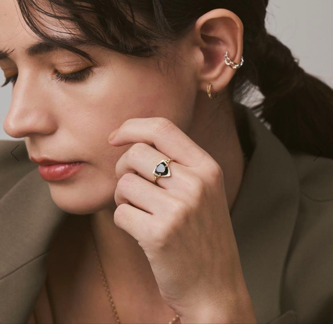 agete K10スピネルリング　#11