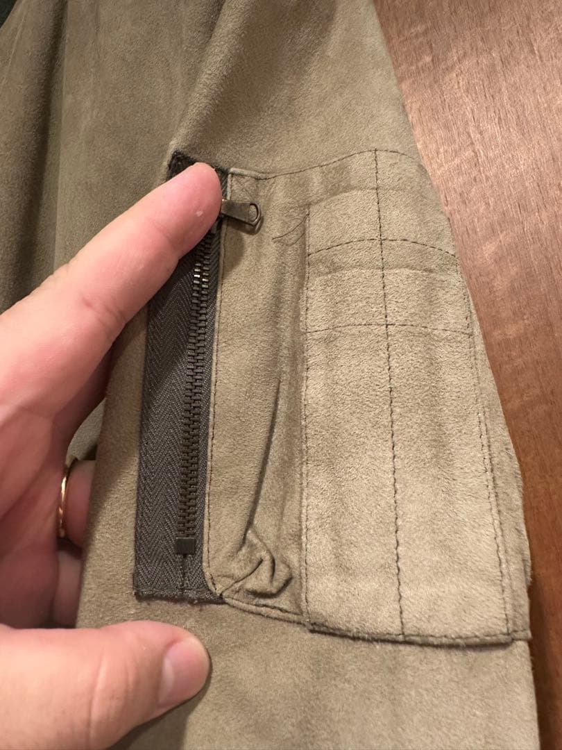 希少⭐️ヴァルスター ‼️現行品⭐️46⭐️スエード‼️MA-1⭐️定価188,000円