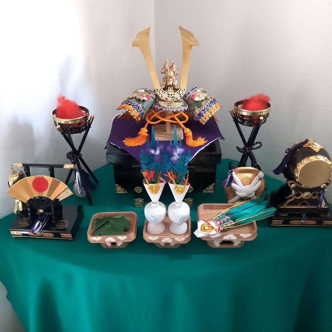 五月人形 兜 置物 子供の日 端午の節句 カブト