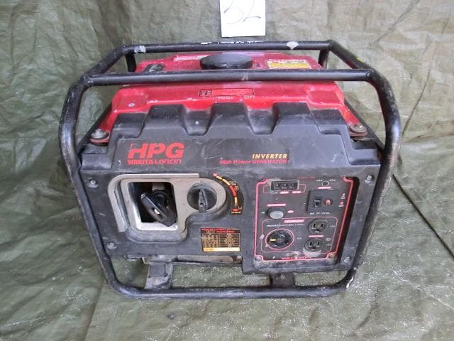32：MEIHO　HPG3000i　発電機　ジャンク　引取限定：埼玉県所沢市