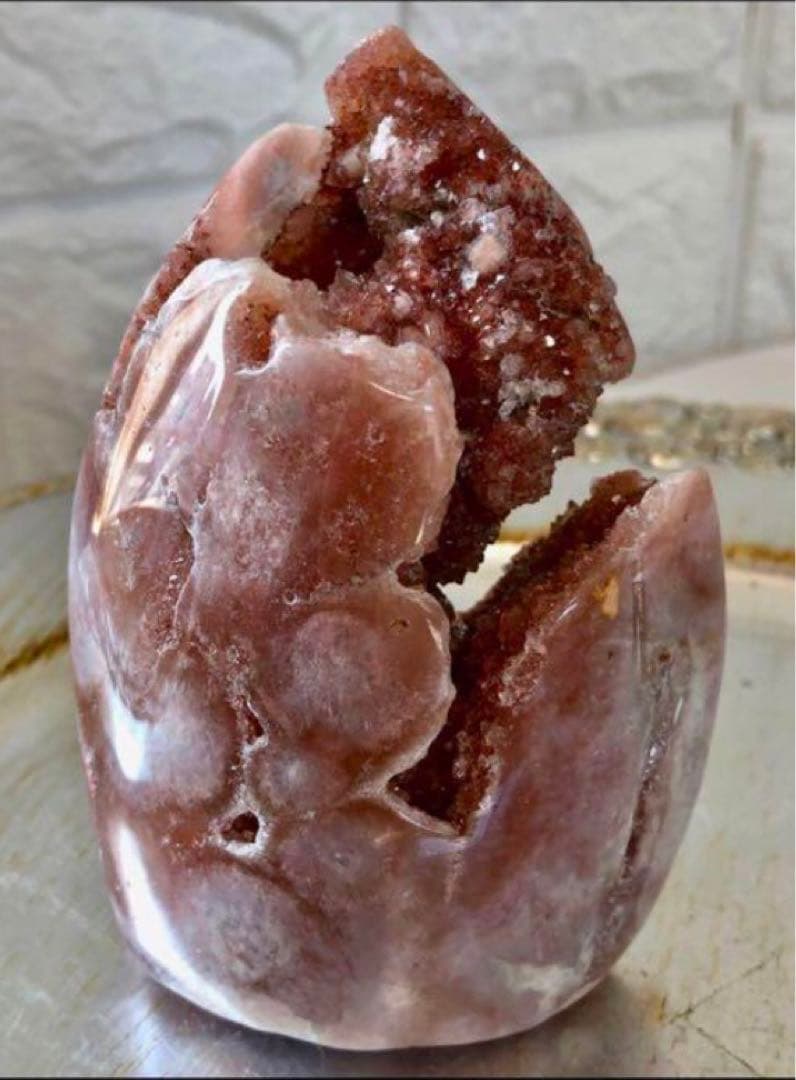 ピンクアメジスト　フリーフォーム　レッド　ドゥルージー