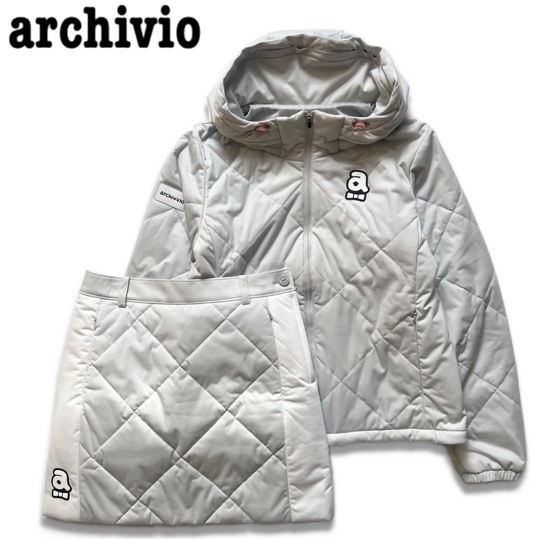 ARCHIVIO アルチビオ　セットアップ　ダウン　中綿　ゴルフ　上下　38 M