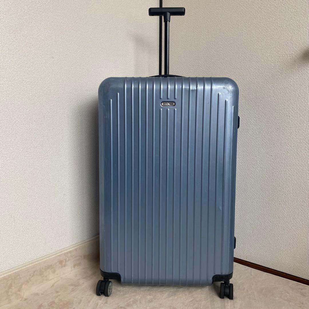 【廃盤希少】RIMOWA サルサエアー91L 4輪　ライトブルー　820.73