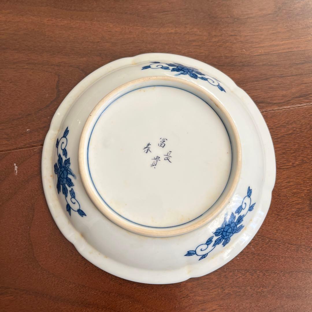 ③富貴長春　大皿1枚　中皿４枚セット