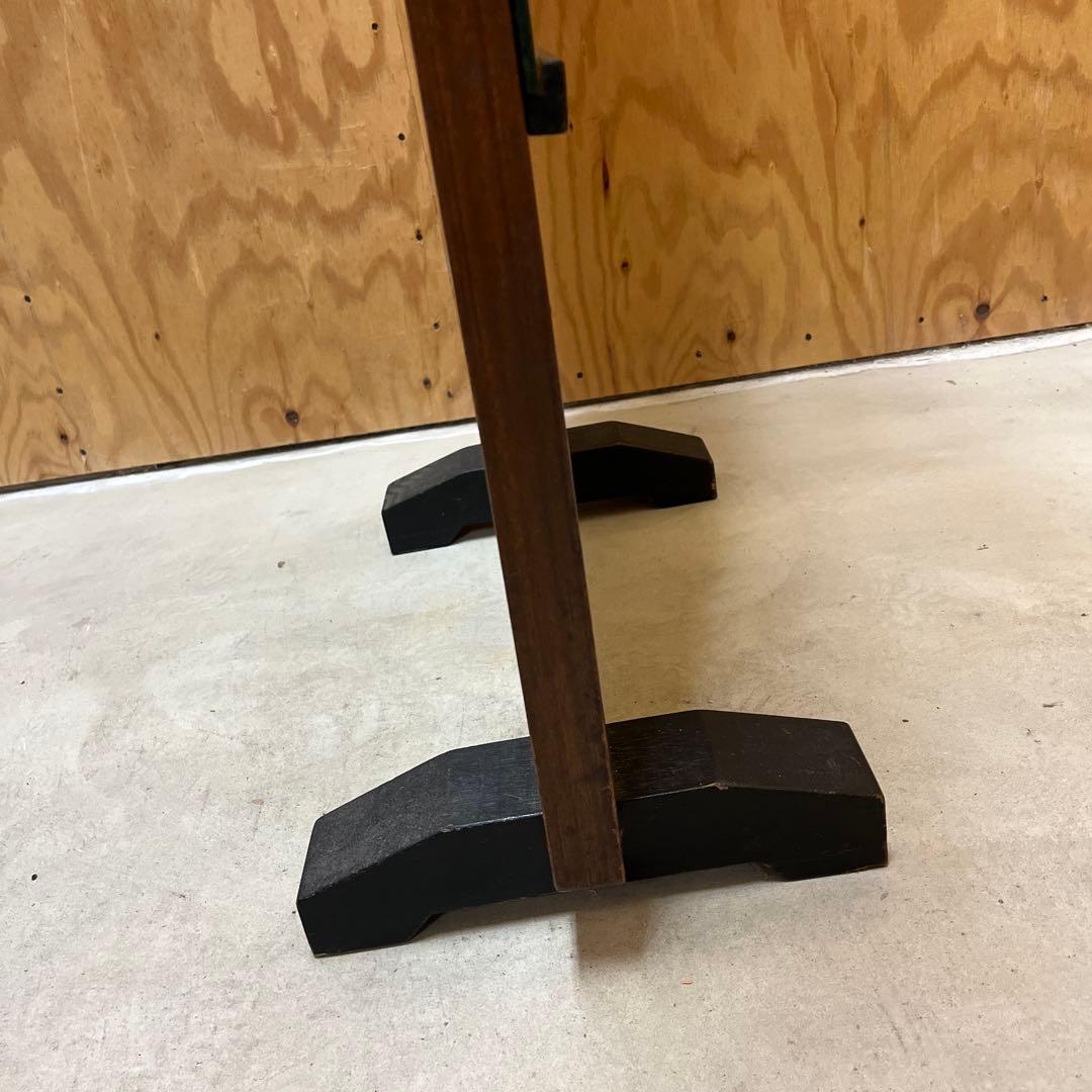 【送料込み】昭和30年初期当時もの！昭和レトロな姿見鏡　アンティーク鏡　古民家