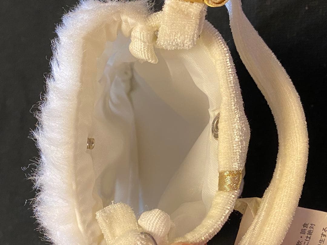 ベロア調　ディズニー　ミニー　小物入れ　ティッシュ入れ付き　多機能小物入れ